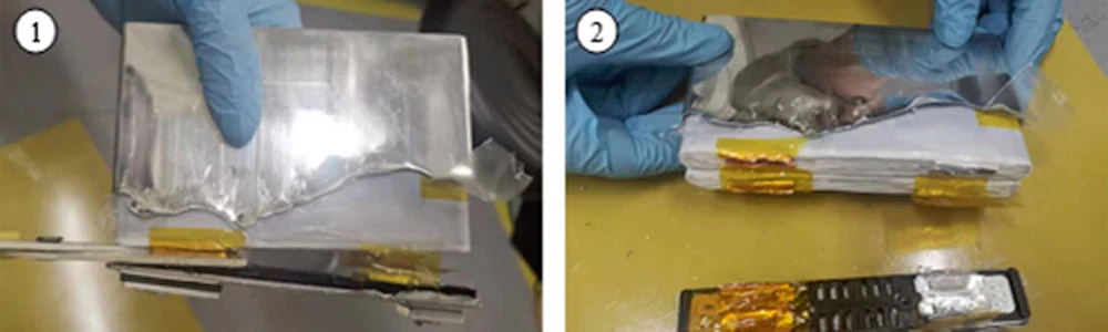 Prismatic Cell Disassemble Prismatic Cell Disassemble